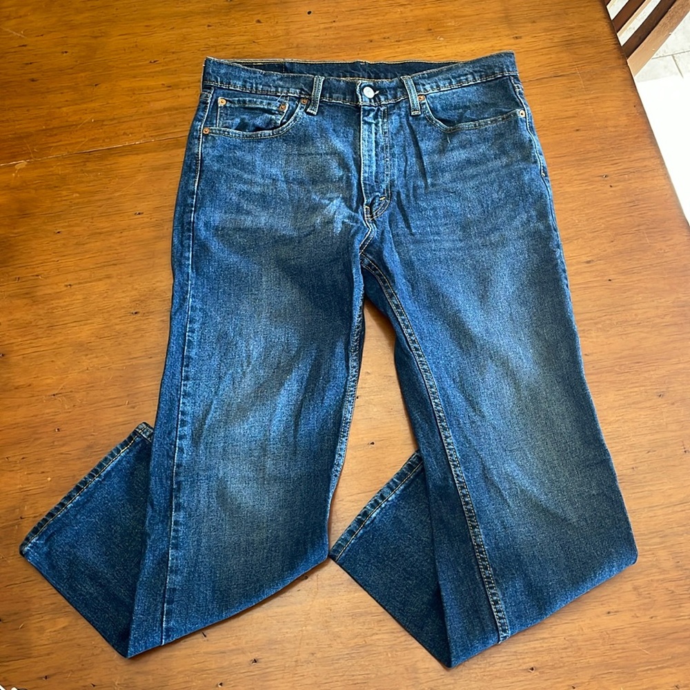 Mens 505 Levi Jeans. 36x30